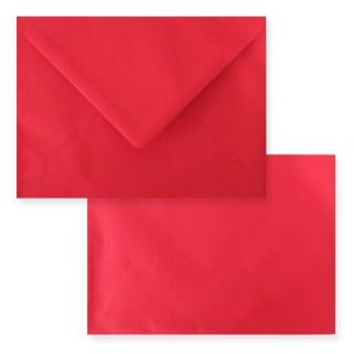 Zarf Kırmızı Renkli Mini 7x9 cm 1000 Adet