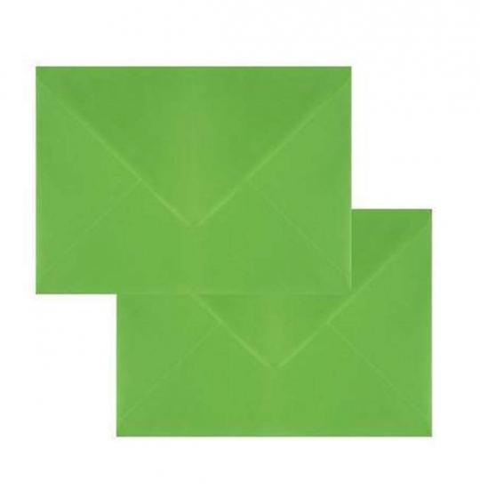 Zarf Yeşil Renkli Mini 7x9 cm 200 Adet
