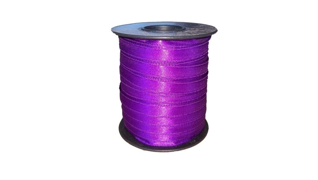 Saten Kurdela Mor 1cmx100 mt