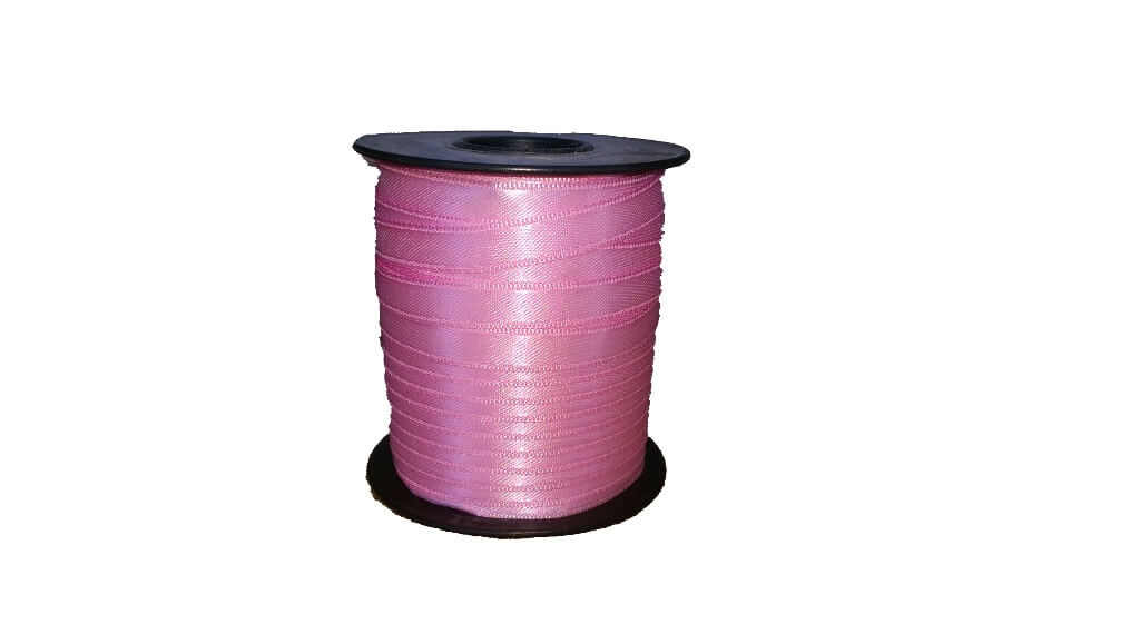 Saten Kurdela Pembe 1cmx100 mt