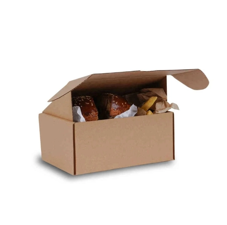Hamburger Menü Kutusu 18,4x13x8 cm- 100 Adet 