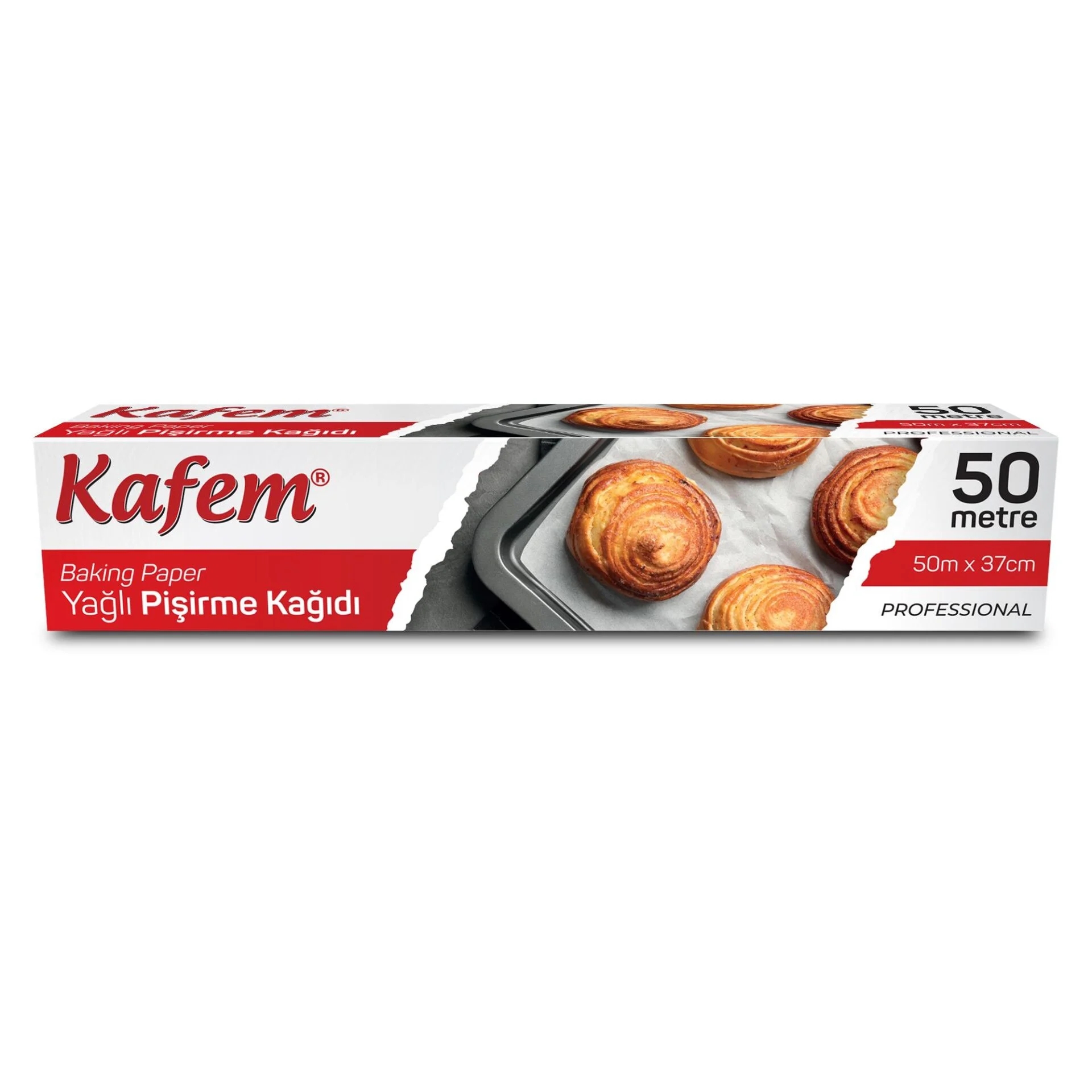 Kafem Yağlı Pişirme Kağıdı 37 Cm X 50 Mt
