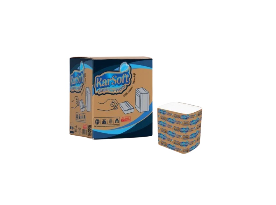 Karsoft Dispenser peçete 1 Koli (2700 Adet)