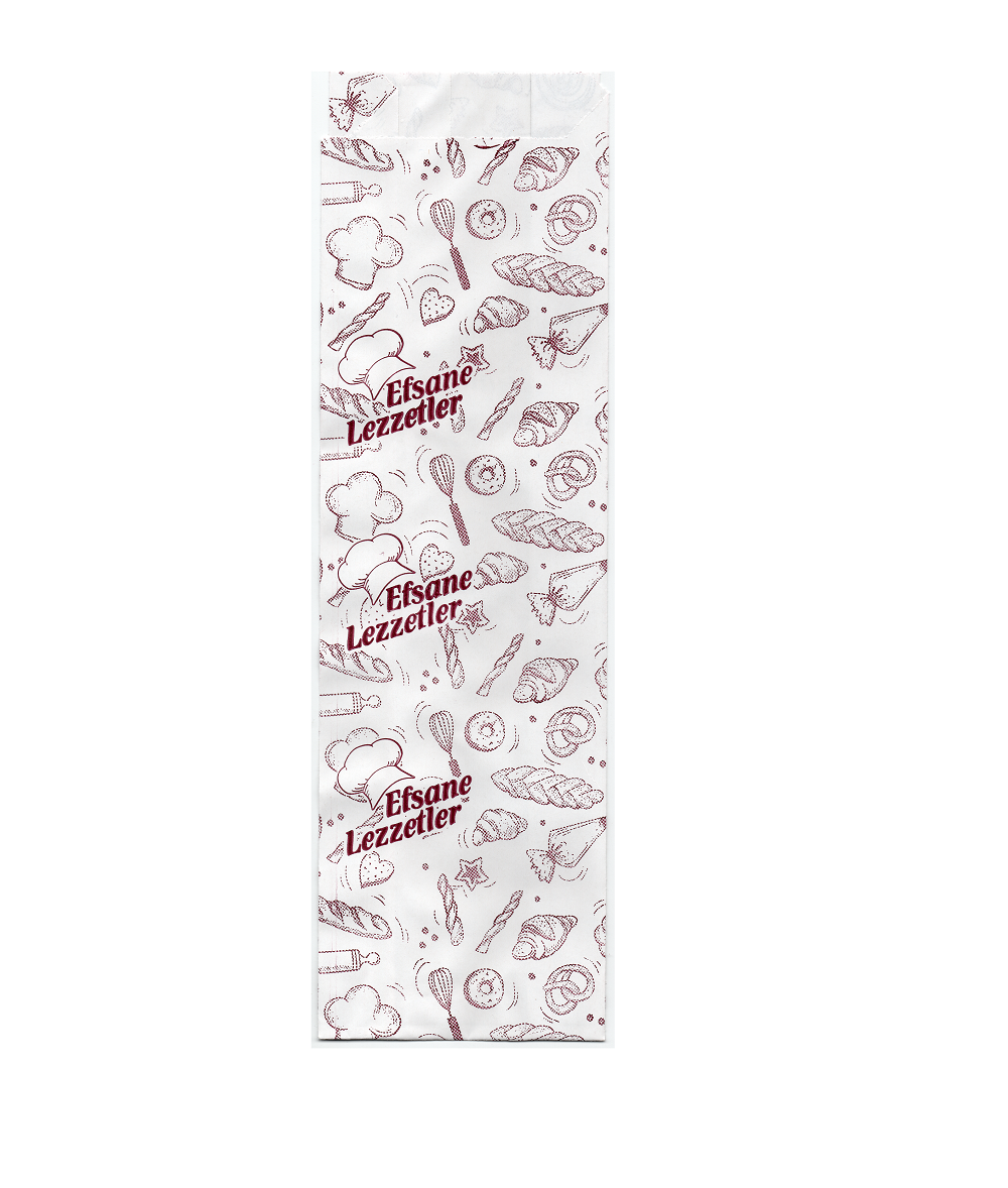 Çatal Kaşık Kılıfı Efsane Lezzetler 8x26 cm 5 kg