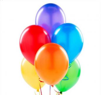 Balon Karışık Renk 100 Adet