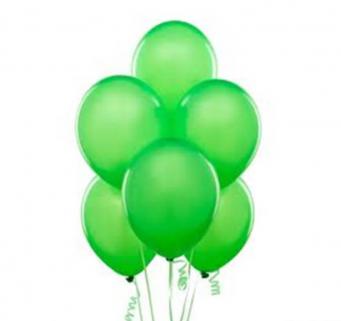 Balon Yeşil Renk 100 Adet