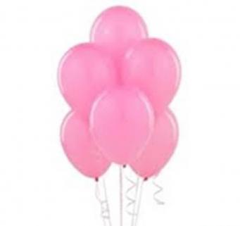 Balon Pembe Renk 100 Adet