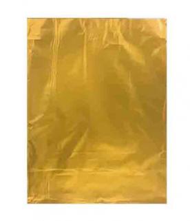 Lüks Metalize Hediye Poşeti 12X17 cm 50 Adet Gold