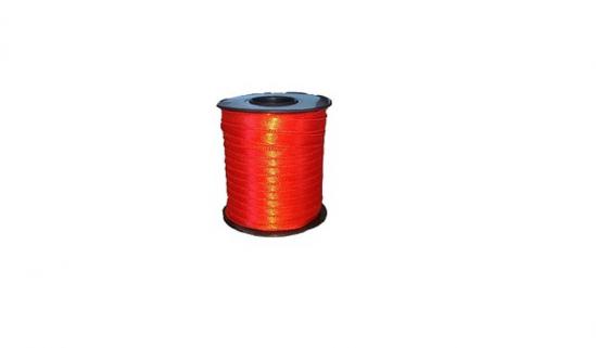 Saten Kurdela Kırmızı 1cmx100 mt