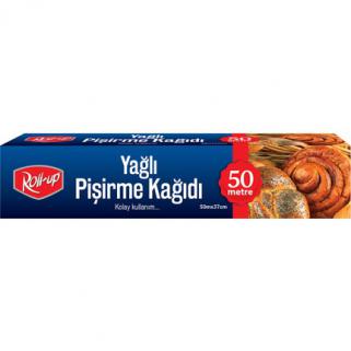 Roll-Up Yağlı Pişirme Kağıdı 37 Cm X 50 Mt