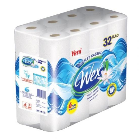 Wex 32’li Çift Katlı Tuvalet Kağıdı