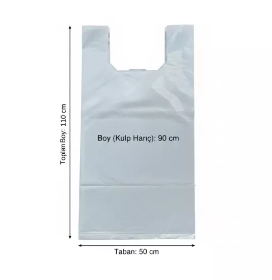 Poşet Kirli Beyaz Hantal -5 kg
