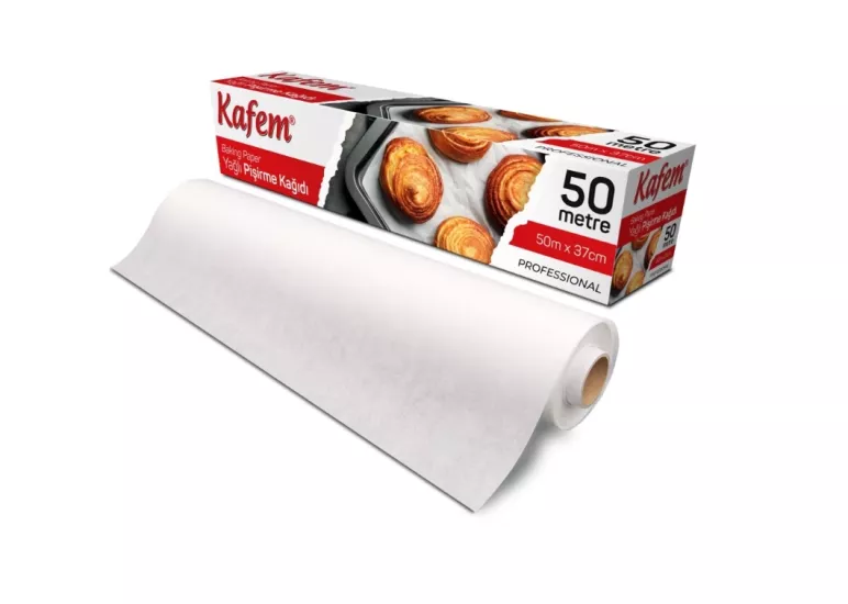 Kafem Yağlı Pişirme Kağıdı 37 Cm X 50 Mt