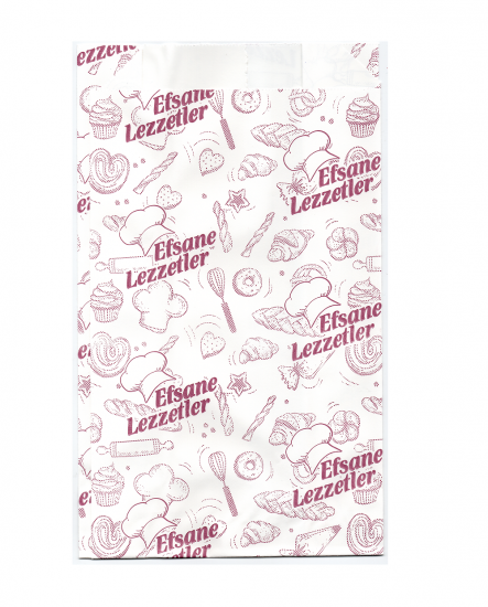 Kese Kağıdı Efsane Lezzetler 12x21 cm 5 kg