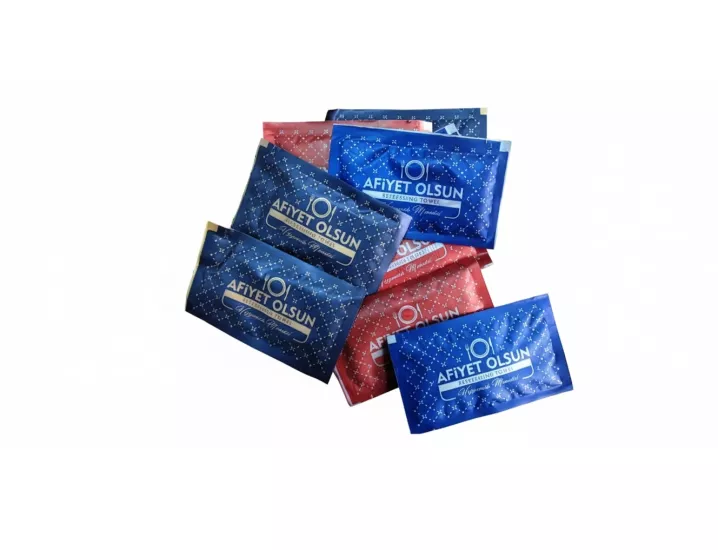 Kolonyalı Mendil 6x10 cm 1000 Adet 