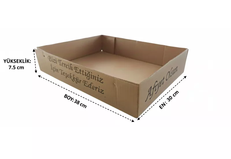 Pide Kutusu Tava 50 adet