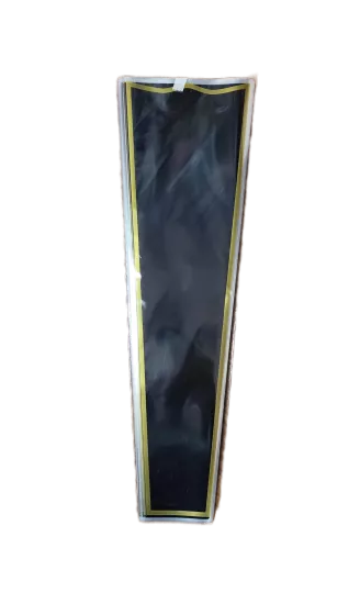 Tek Gül Poşeti Siyah Renkli 100 adet